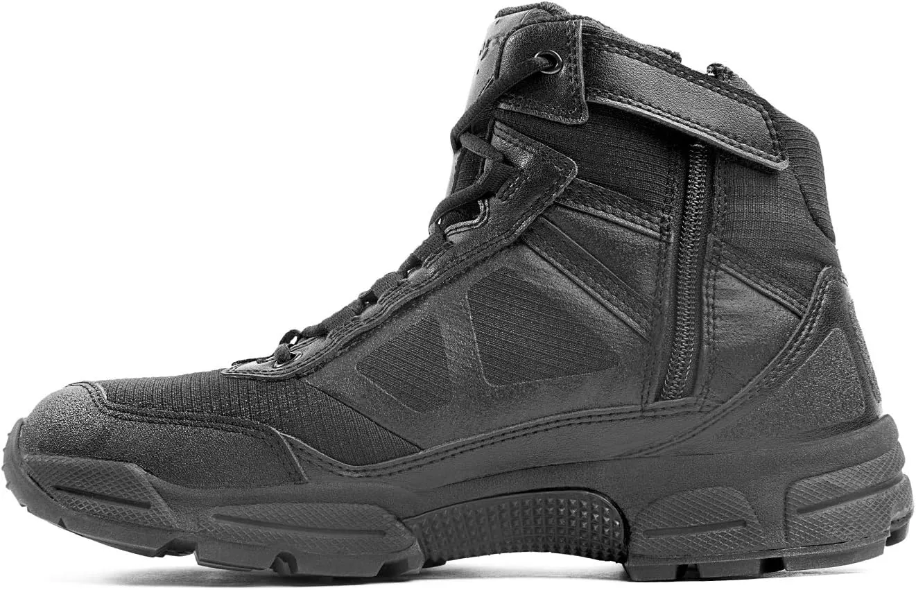5006 Momentum 6” Lightweight Ankle Length Boot with Full Length YKK Side Zipper