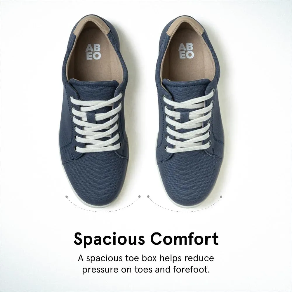 ABEO Addie Women's Fashion Sneakers with Arch Support, Comfortable Fashion Sneakers for Plantar Fasciitis, Foot and Pain Relief with Removable Orthotic Insole - Casual Shoes