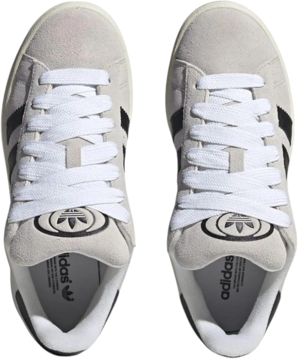 Adidas GY0042 CAMPUS 00s W Campus 00S Women's Sneakers Crystal White x Core Black x Off-White
