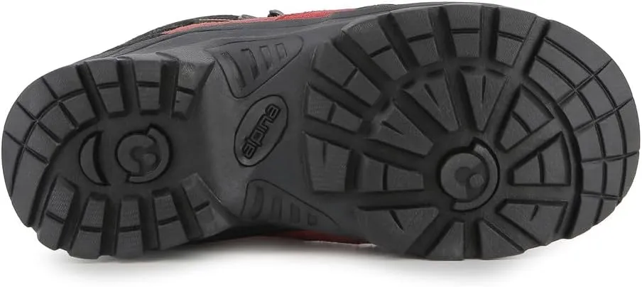 Alpina Kids Boots | Waterproof Hiking Shoes | Durable Full Leather | Lightweight Breathable | Slip Resistant