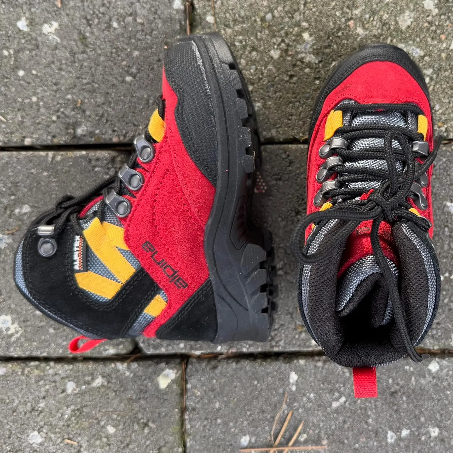 Alpina Kids Boots | Waterproof Hiking Shoes | Durable Full Leather | Lightweight Breathable | Slip Resistant