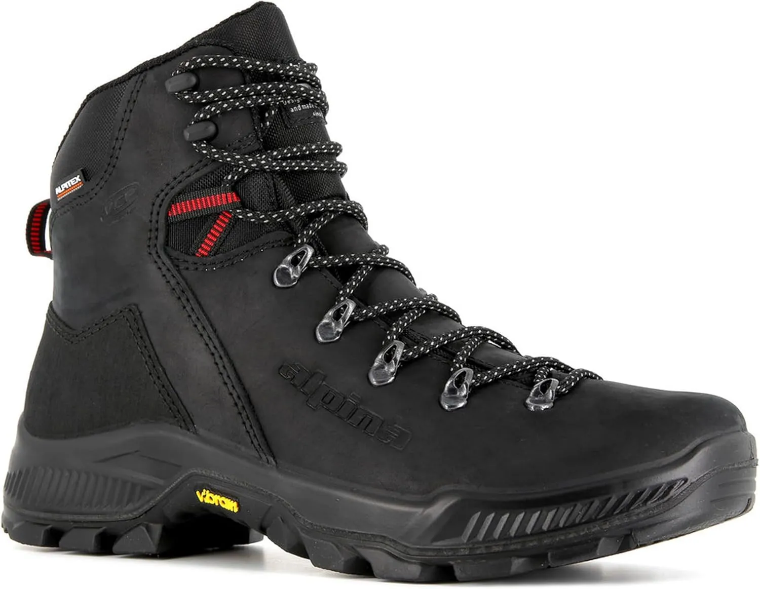 Alpina PRIMA Premium Men's Waterproof Work Boots | Leather Ankle High | Breathable Membrane | Vibram | All Weather Shoes | Made in Europe