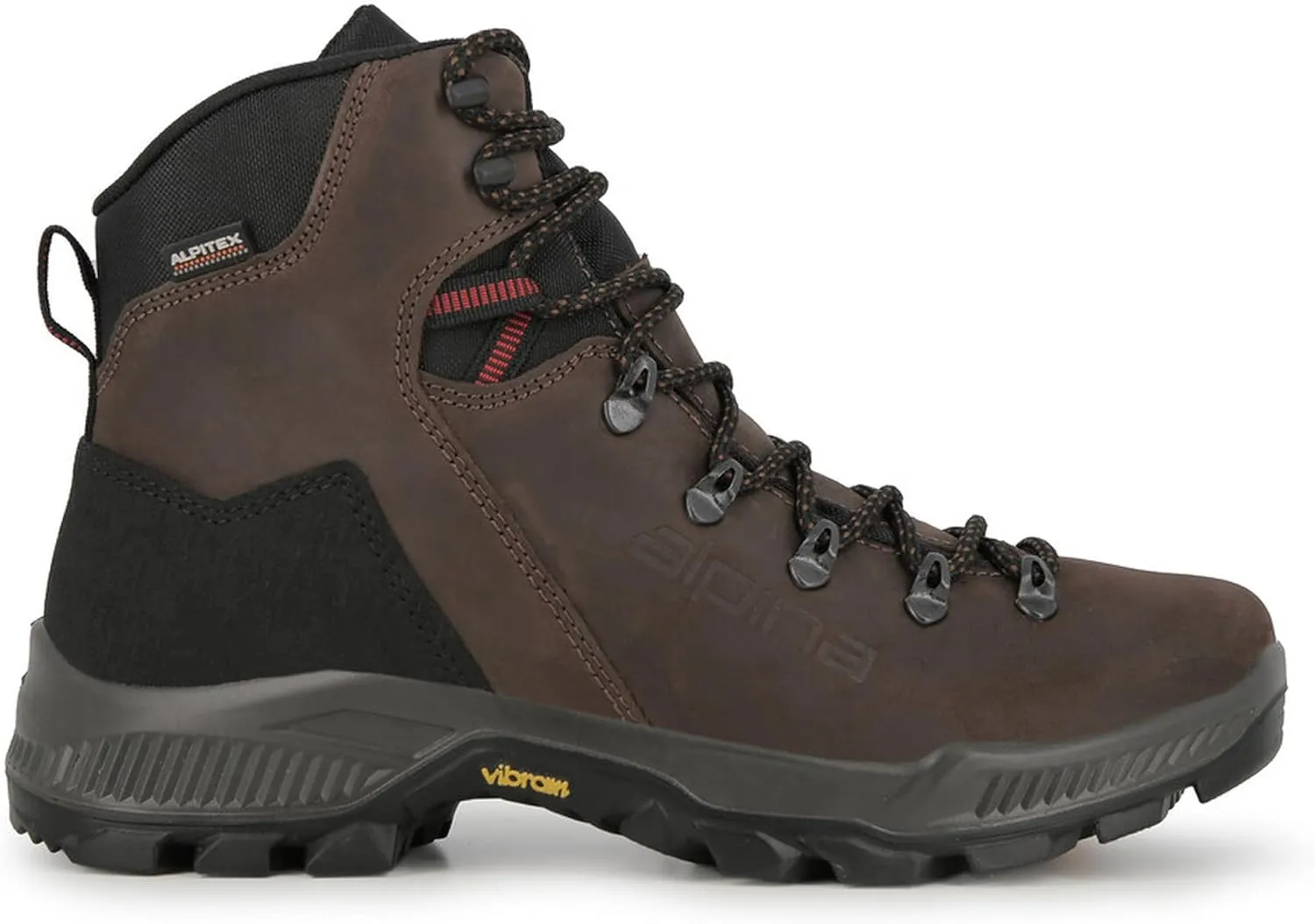 Alpina PRIMA Premium Men's Waterproof Work Boots | Leather Ankle High | Breathable Membrane | Vibram | All Weather Shoes | Made in Europe