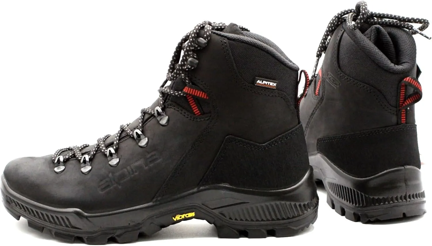 Alpina PRIMA Premium Men's Waterproof Work Boots | Leather Ankle High | Breathable Membrane | Vibram | All Weather Shoes | Made in Europe