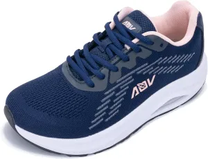 AOV Wide Toe Box Shoes Women Arch Support Walking Shoes Plantar Fasciitis Orthotic Tennis Sneakers