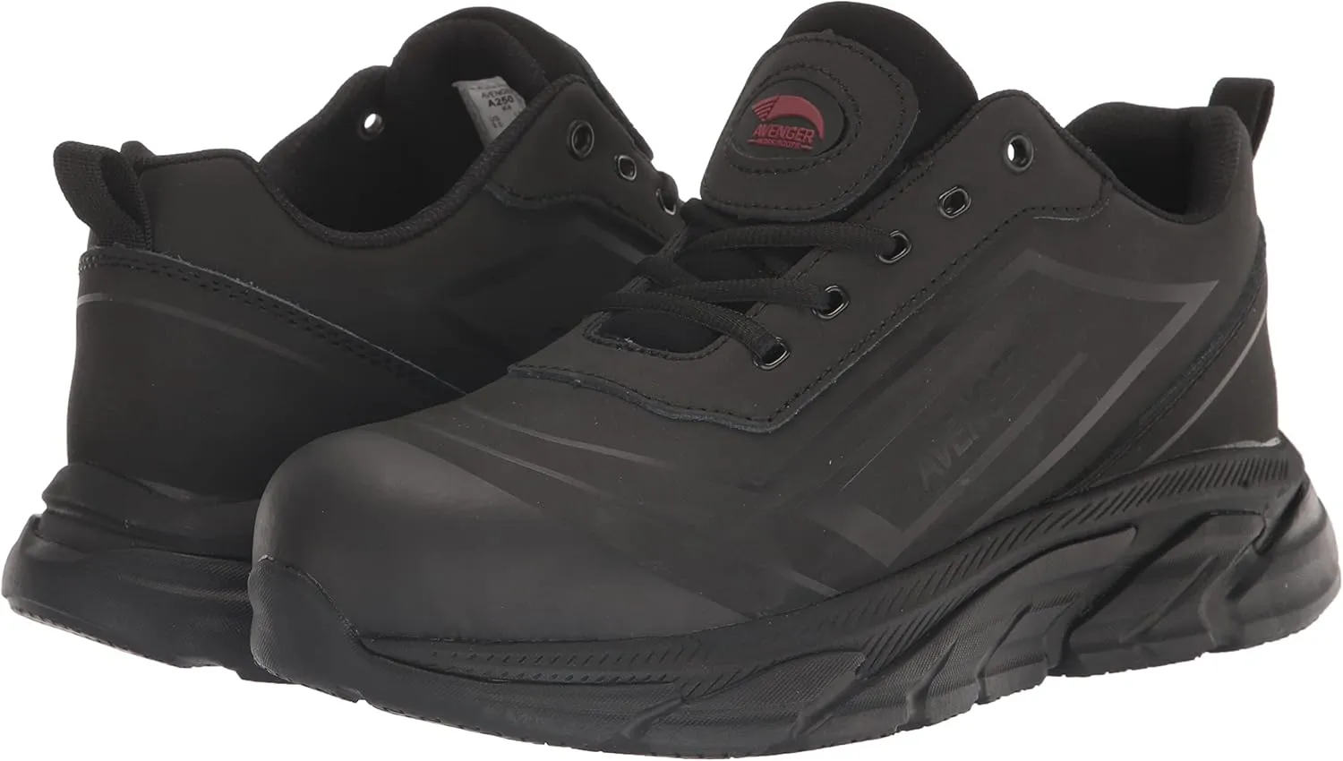 Avenger Work Boots Men's Aluminum Toe A250 K4 Low Top Industrial Shoe