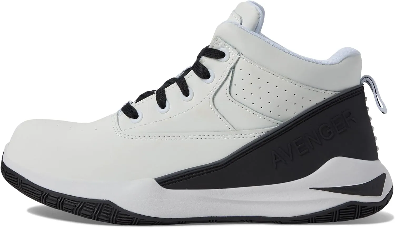 Avenger Work Boots Reaction - Boots for Men - Action Nubuck Upper - Sandwich Mesh Lining - Removable Footbed