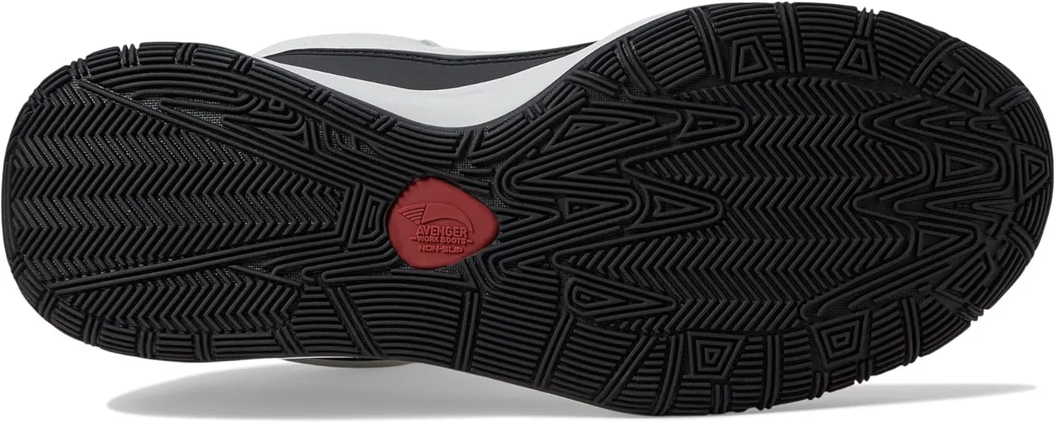 Avenger Work Boots Reaction - Boots for Men - Action Nubuck Upper - Sandwich Mesh Lining - Removable Footbed