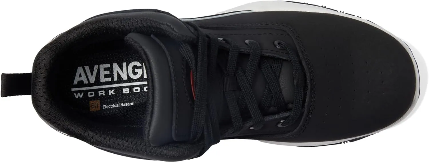 Avenger Work Boots Reaction - Boots for Men - Action Nubuck Upper - Sandwich Mesh Lining - Removable Footbed