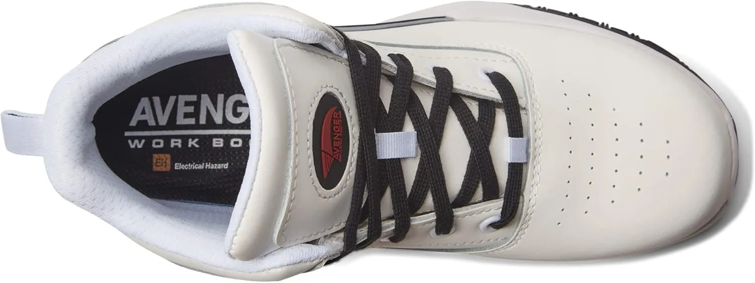 Avenger Work Boots Reaction - Boots for Men - Action Nubuck Upper - Sandwich Mesh Lining - Removable Footbed