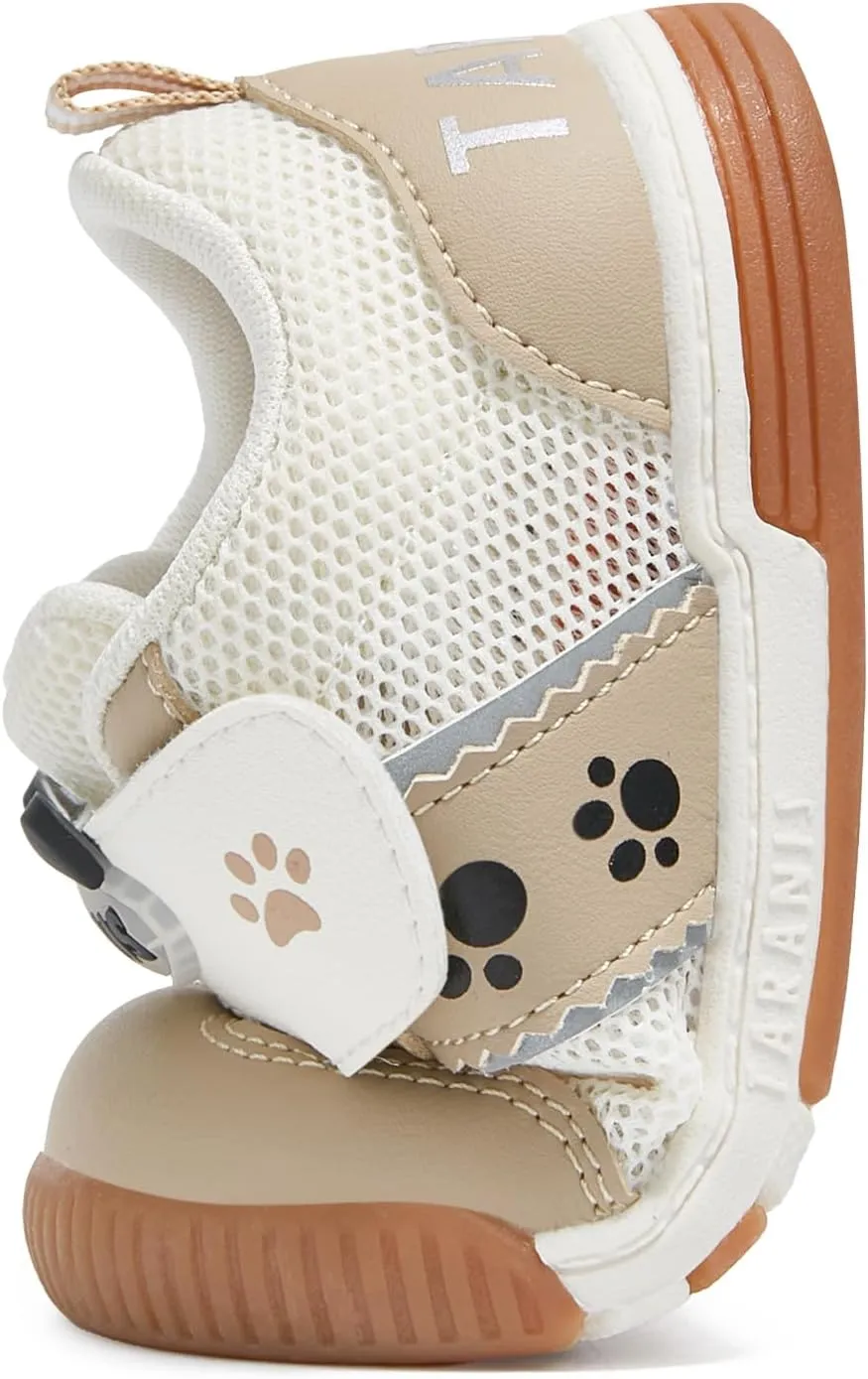 Baby and Toddler Boys & Girls Sneakers Lightweight Breathable Strap Athletic Running Squeak Shoes