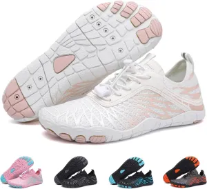 Barefoot Shoes Women Men Grounding Water Shoes Wide Toe Box Zero Drop Toe Gym Training Sneakers Quick Dry Aqua Swim Indoor Fitness Powerlifting & Squat Sneakers