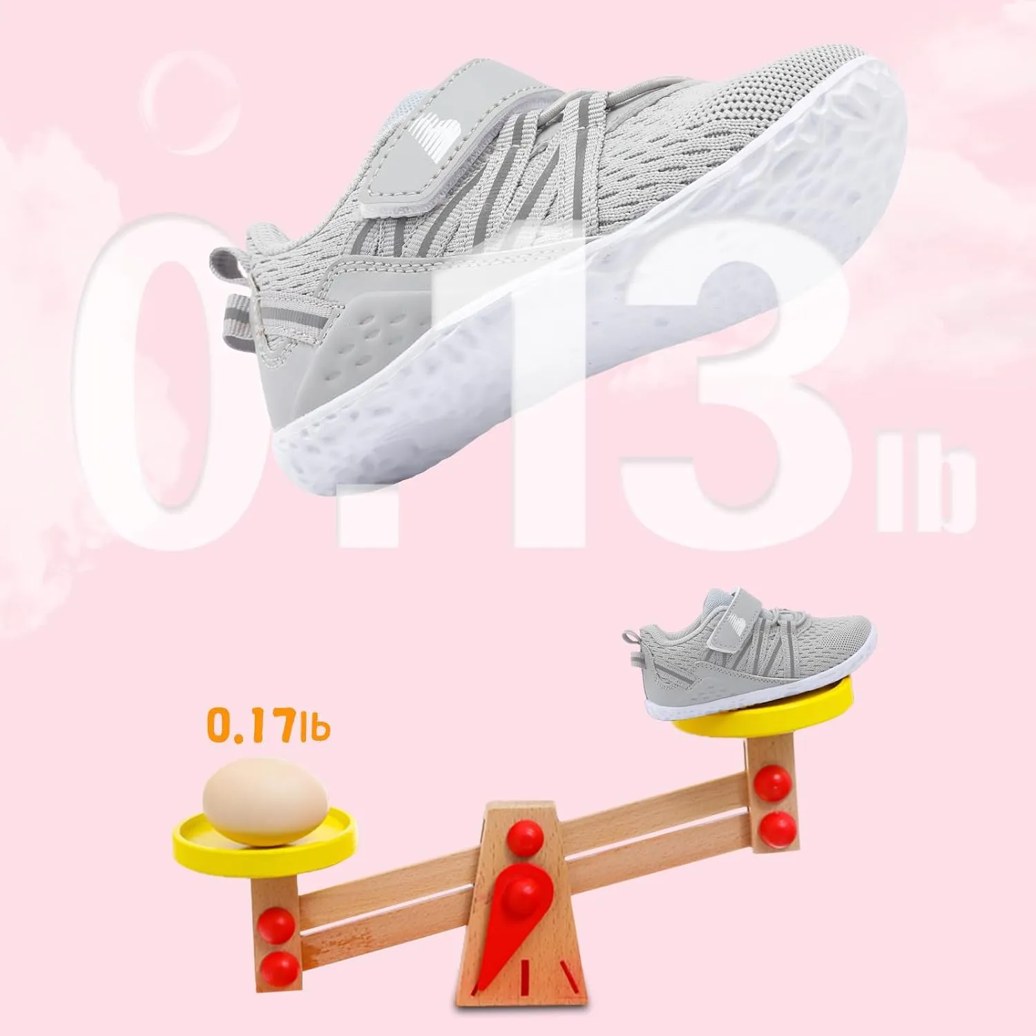 BARERUN Baby Sneakers Toddler Shoes Soft Anti-Slip Sole Newborn First Walkers Infant Toddler Breathable Athletic Running Shoes