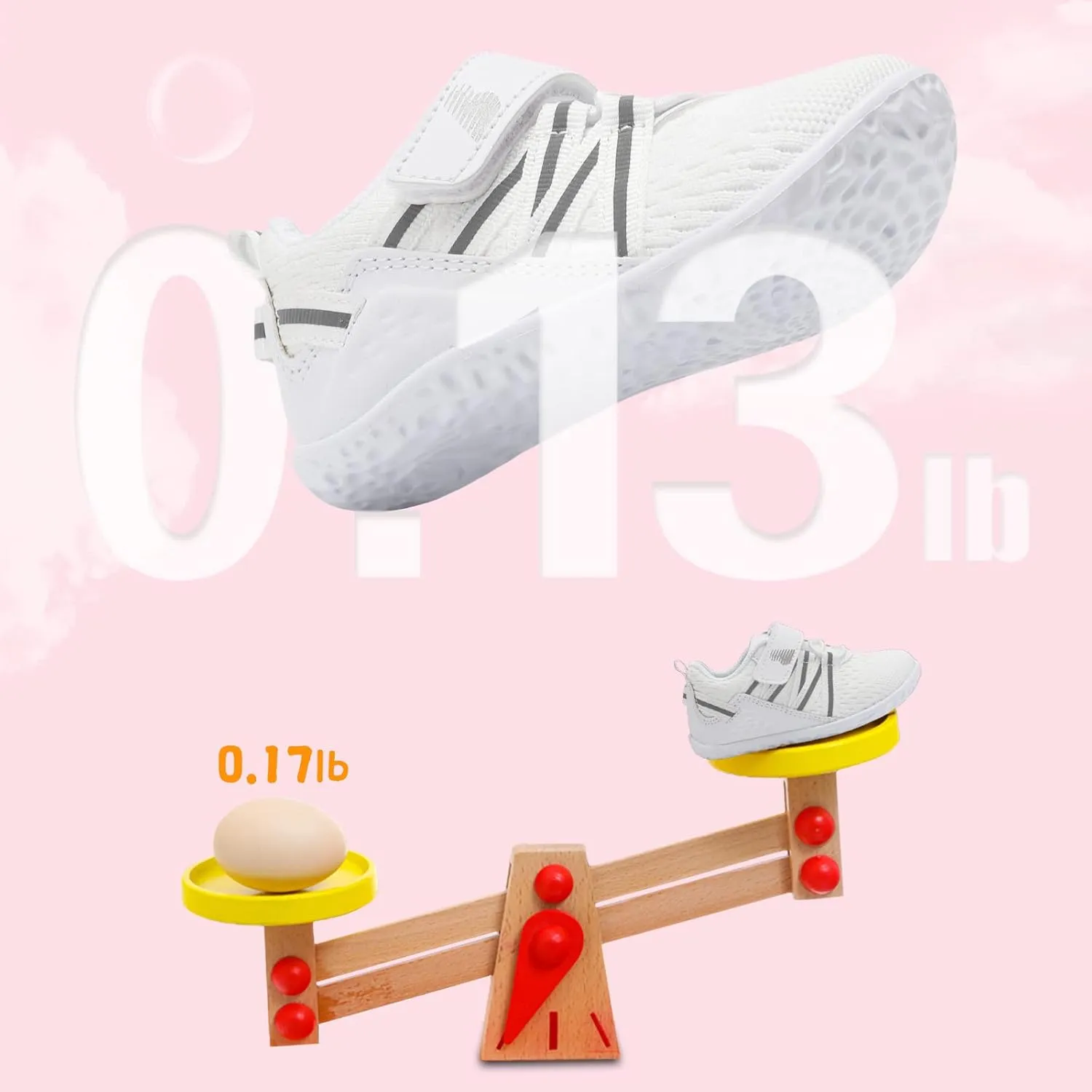 BARERUN Baby Sneakers Toddler Shoes Soft Anti-Slip Sole Newborn First Walkers Infant Toddler Breathable Athletic Running Shoes