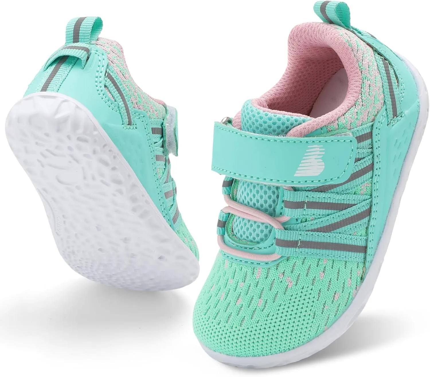BARERUN Baby Sneakers Toddler Shoes Soft Anti-Slip Sole Newborn First Walkers Infant Toddler Breathable Athletic Running Shoes