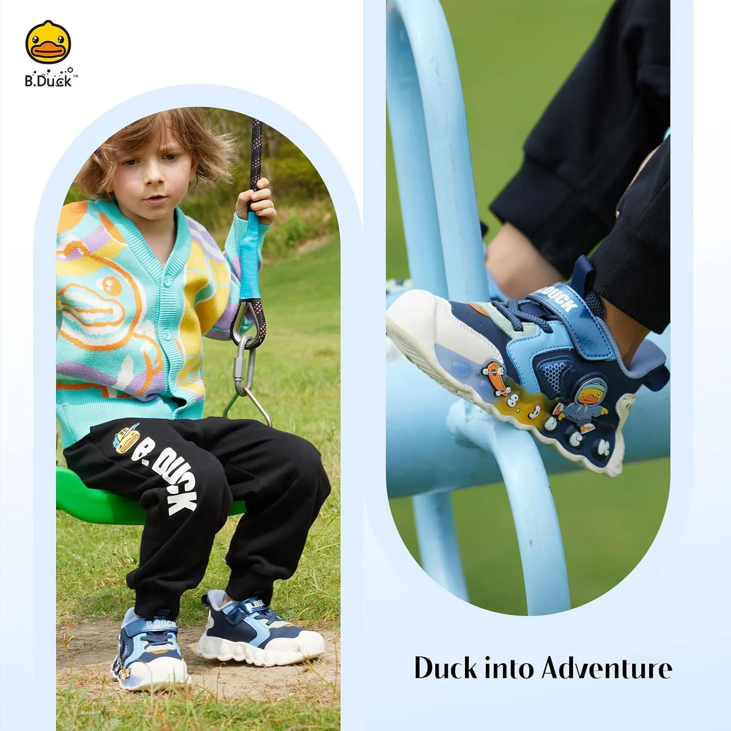 B.Duck Toddler Shoes for Girl and Boy [Toddler 4-Toddler 12] Kids Shoes Toddler Sneakers Girls Shoes Toddler Running Shoes Toddler Sneakers for Toddler/Little Kid Shoes