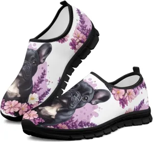 Binienty Fashion Women's Walking Shoes Men's Slip on Sport Sneakers Breathable Low Cut Loafers