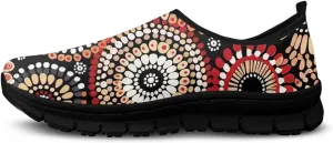 Binienty Women's Loafer Shoes Casual Ballet Flat Nurse Sneakers Comfy Slip-Ons Round Toe Footwear