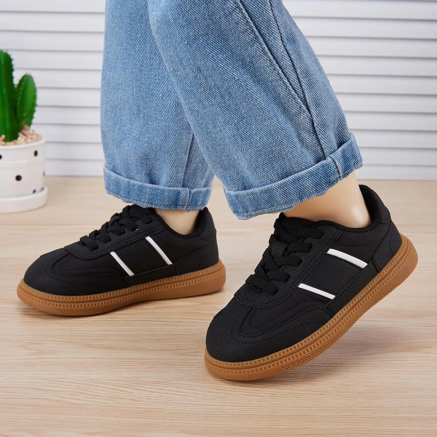 BMCiTYBM Toddler Walking Shoes Boys Girls Casual Sneakers Lightweight Tennis Shoes for School Indoor Outdoor