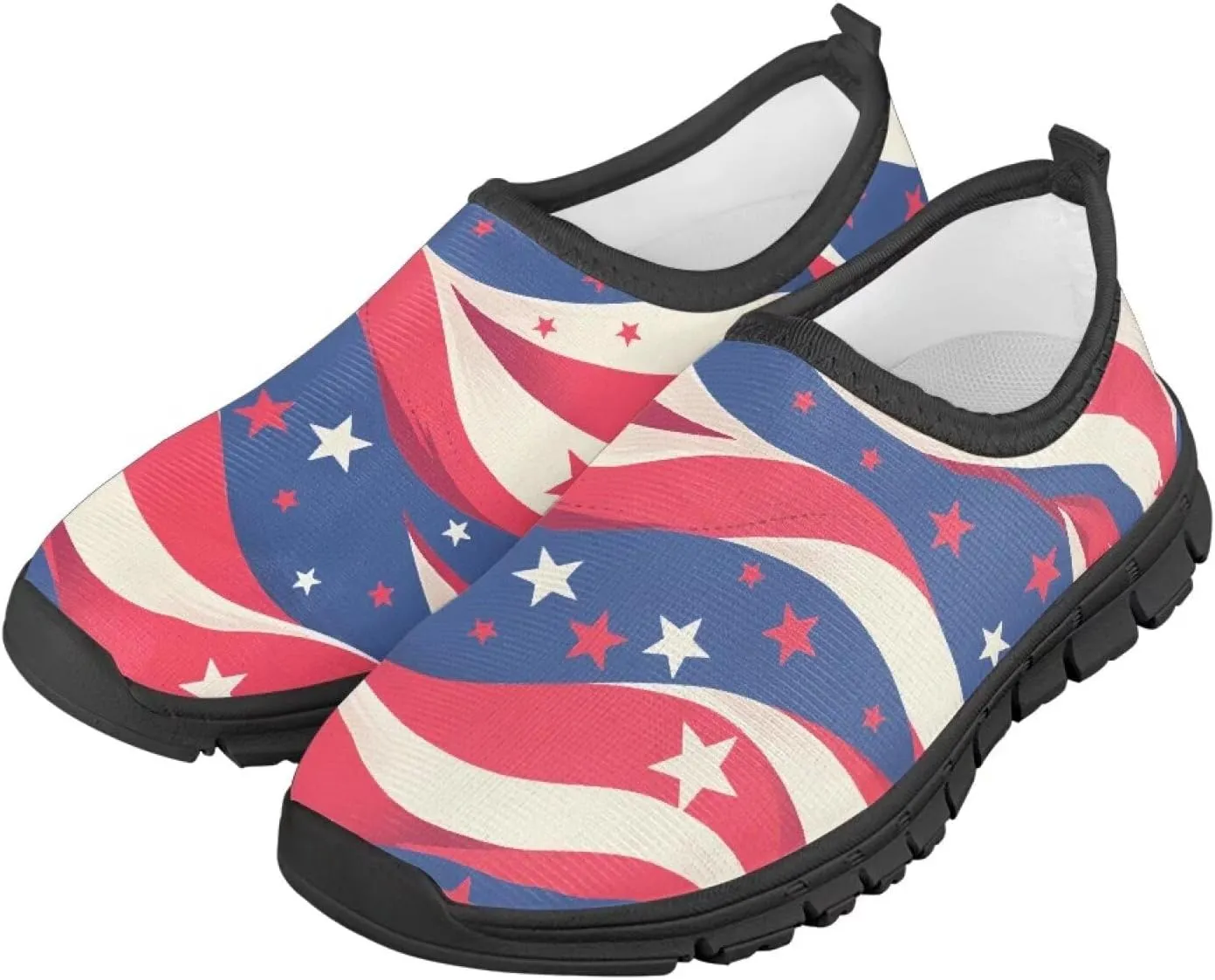 Boys Girls Casual Sneakers,Comfortable Slip On Flats Sport Training Shoes Children's Air Mesh Running Shoes