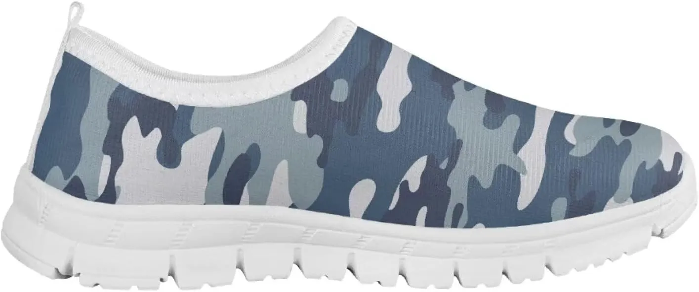 Boys Running School Shoes Funny Print Kids Casual Sneakers for Travel