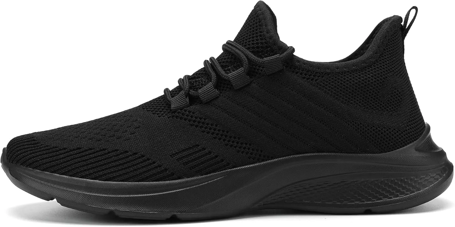 BXYJDJ Walking Shoes for Men Casual Sneakers Slip on Tennis Running Shoes for Male Workout Gym Lightweight Breathable Jogging Mesh