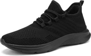 BXYJDJ Walking Shoes for Men Casual Sneakers Slip on Tennis Running Shoes for Male Workout Gym Lightweight Breathable Jogging Mesh