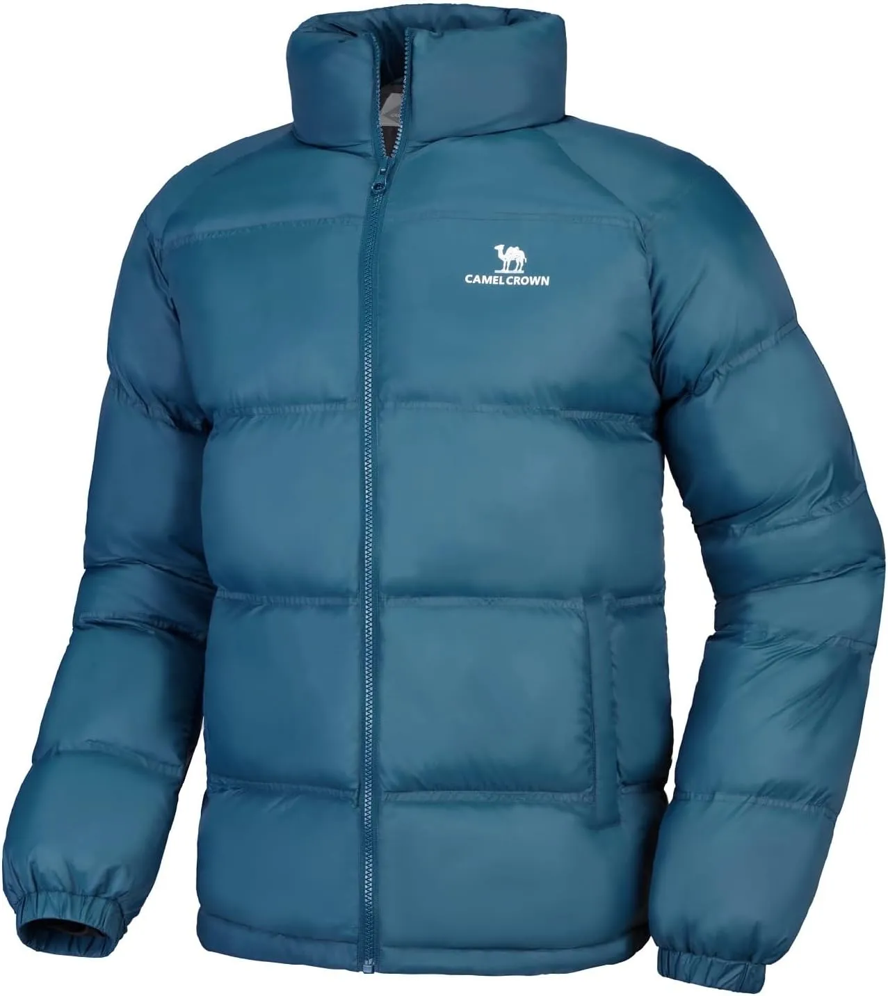 CAMELSPORTS Men's Thicken Winter Coats Warm Quilted Puffer Jackets Windproof Winter Jackets Windbreaker Insulated Jackets II
