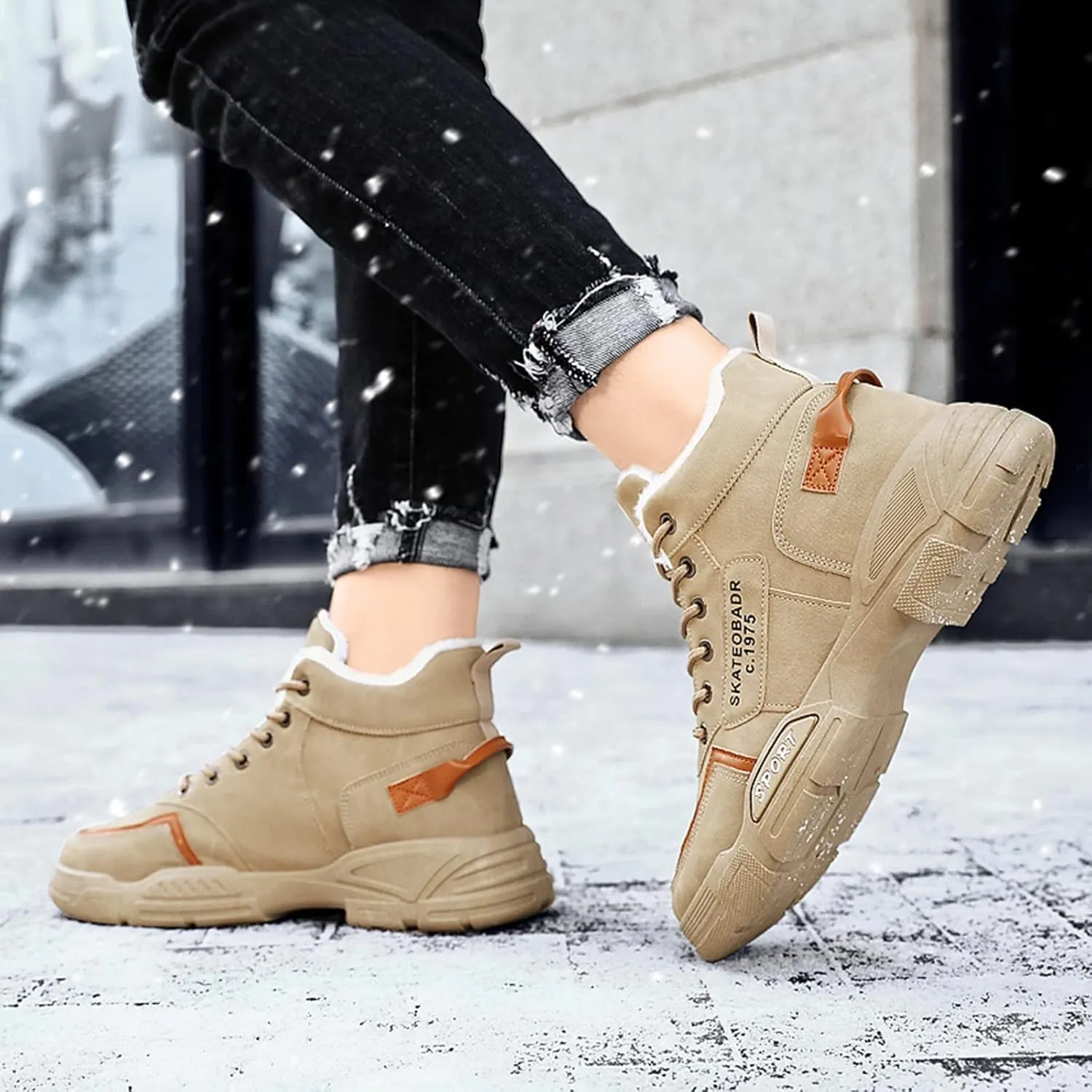 Casual Shoes for Men Casual Low Top Running Summer and Autumn Breathable Mens Sneaker