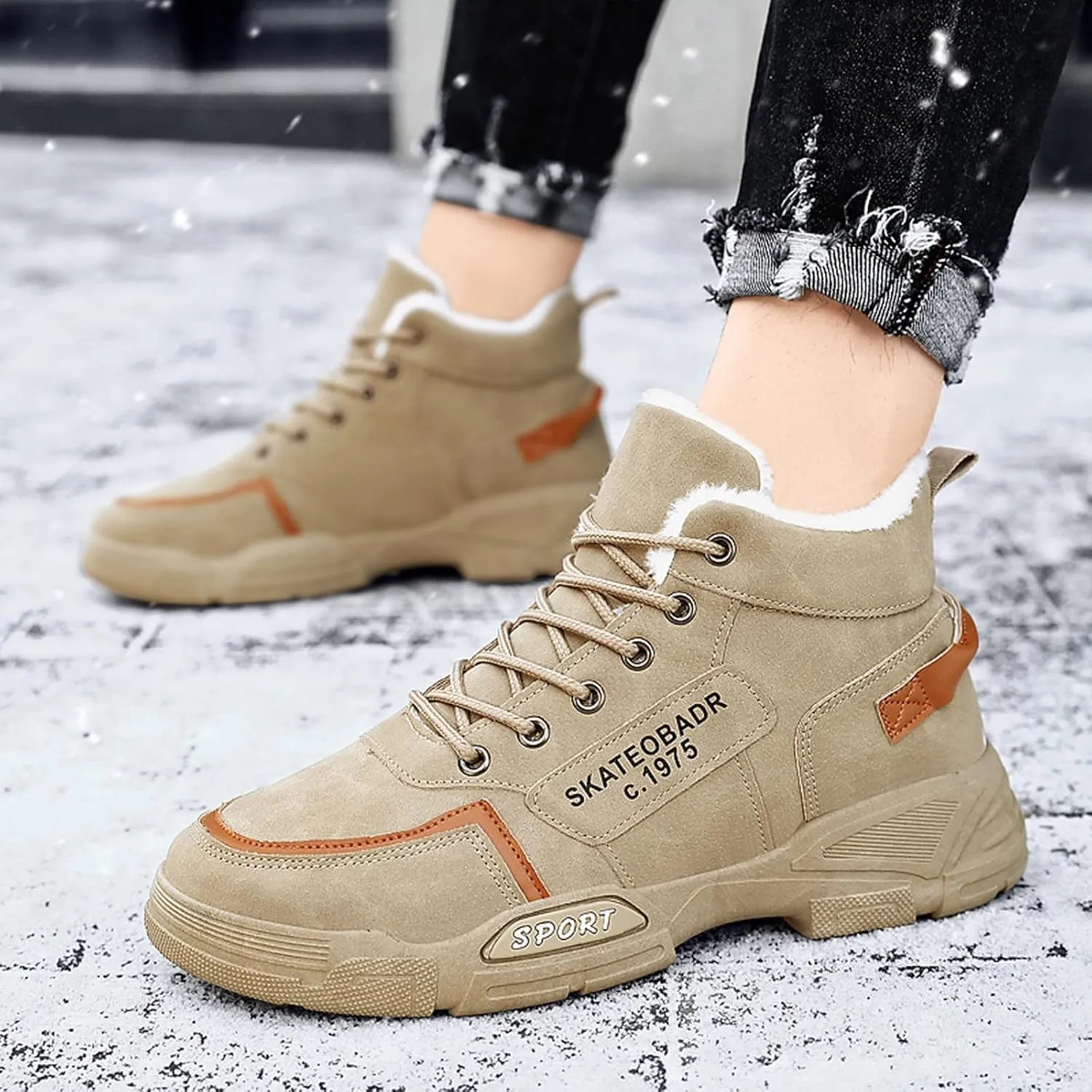 Casual Shoes for Men Casual Low Top Running Summer and Autumn Breathable Mens Sneaker