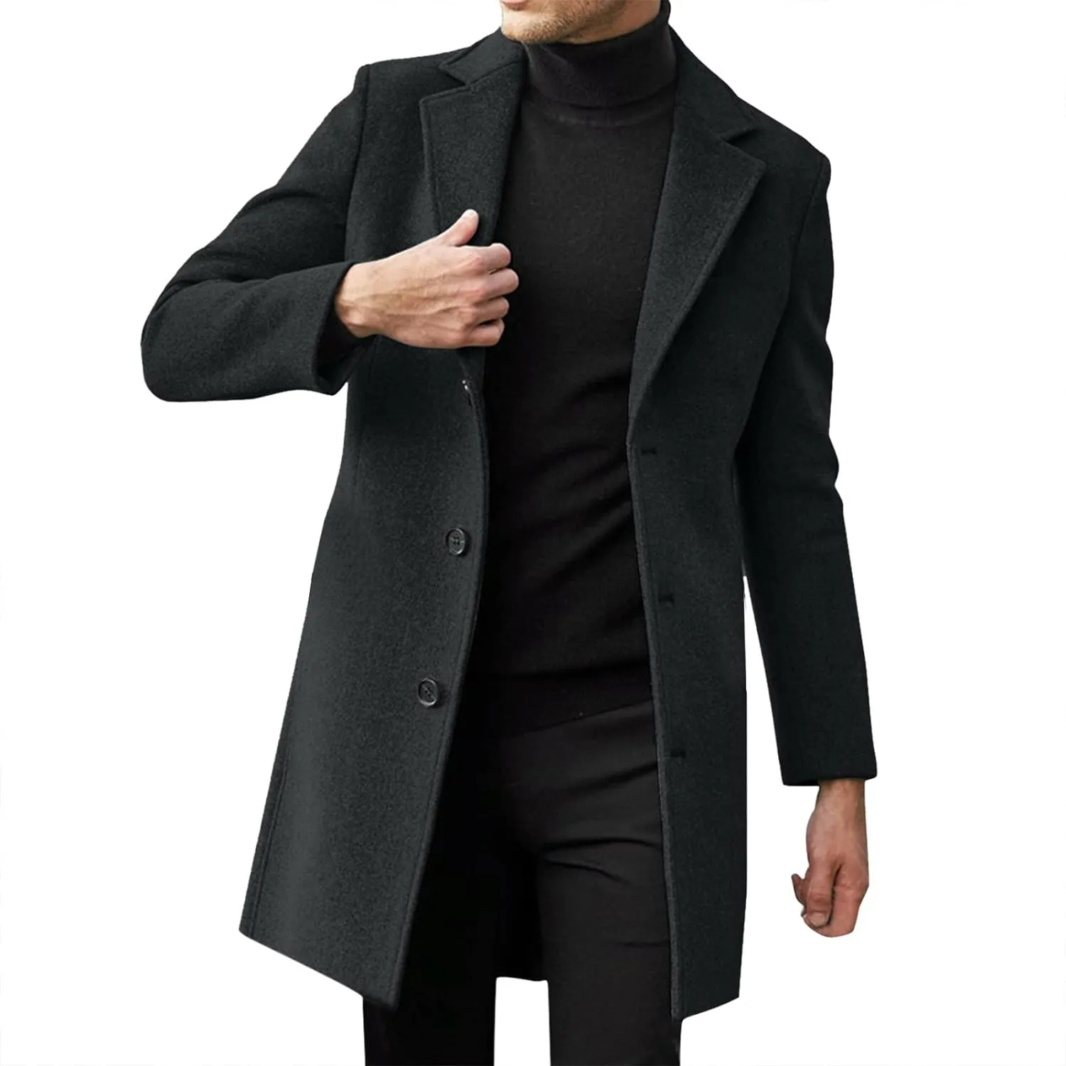 Coats for Men Jacket Winter Coat Bubble Casual Men Fit Thick Men's Coats Jackets Men's Thicken Warm Winter Coat