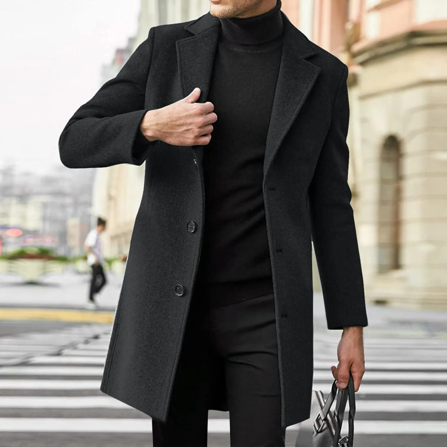 Coats for Men Jacket Winter Coat Bubble Casual Men Fit Thick Men's Coats Jackets Men's Thicken Warm Winter Coat