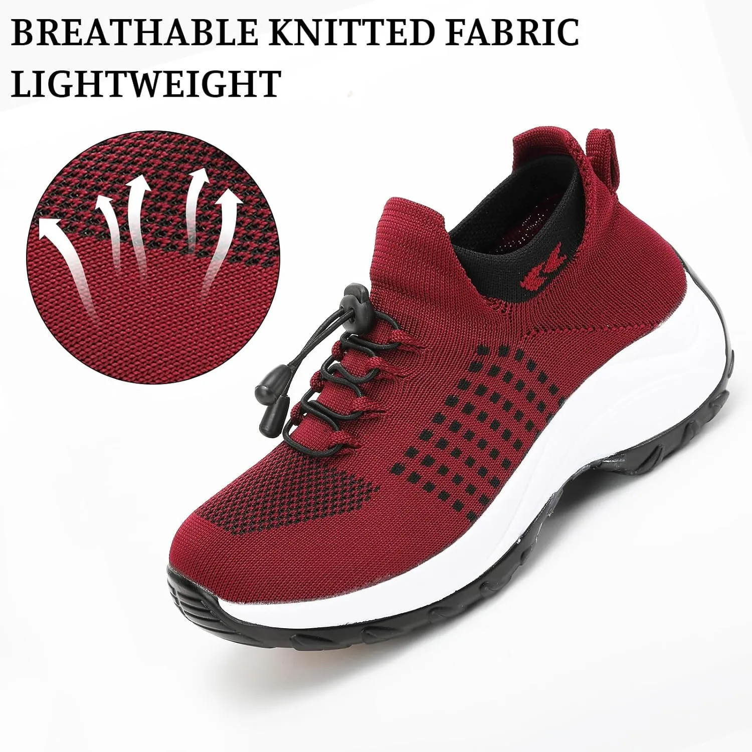 Comfort Wear Orthowear Shoes for Women Orthopedic Sneakers Comfortwear Ortho Shoes for Women Plantar Fasciitis with Arch Support Slip On Wide Width Walking Shoe Breathable Tennis Sneakers