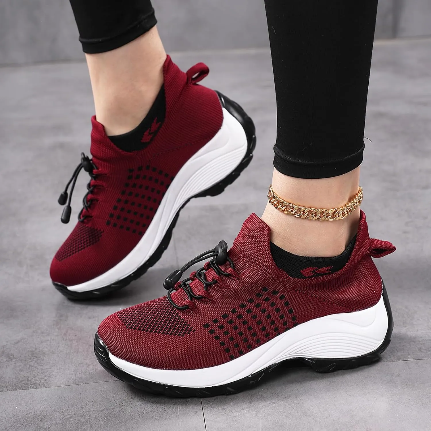 Comfort Wear Orthowear Shoes for Women Orthopedic Sneakers Comfortwear Ortho Shoes for Women Plantar Fasciitis with Arch Support Slip On Wide Width Walking Shoe Breathable Tennis Sneakers