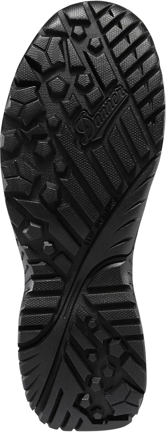 Danner Scorch 6” Side-Zip Tactical Boots for Men - Breathable, Lightweight Leather and Textile with Shock-Absorbing Midsole, and Traction Outsole