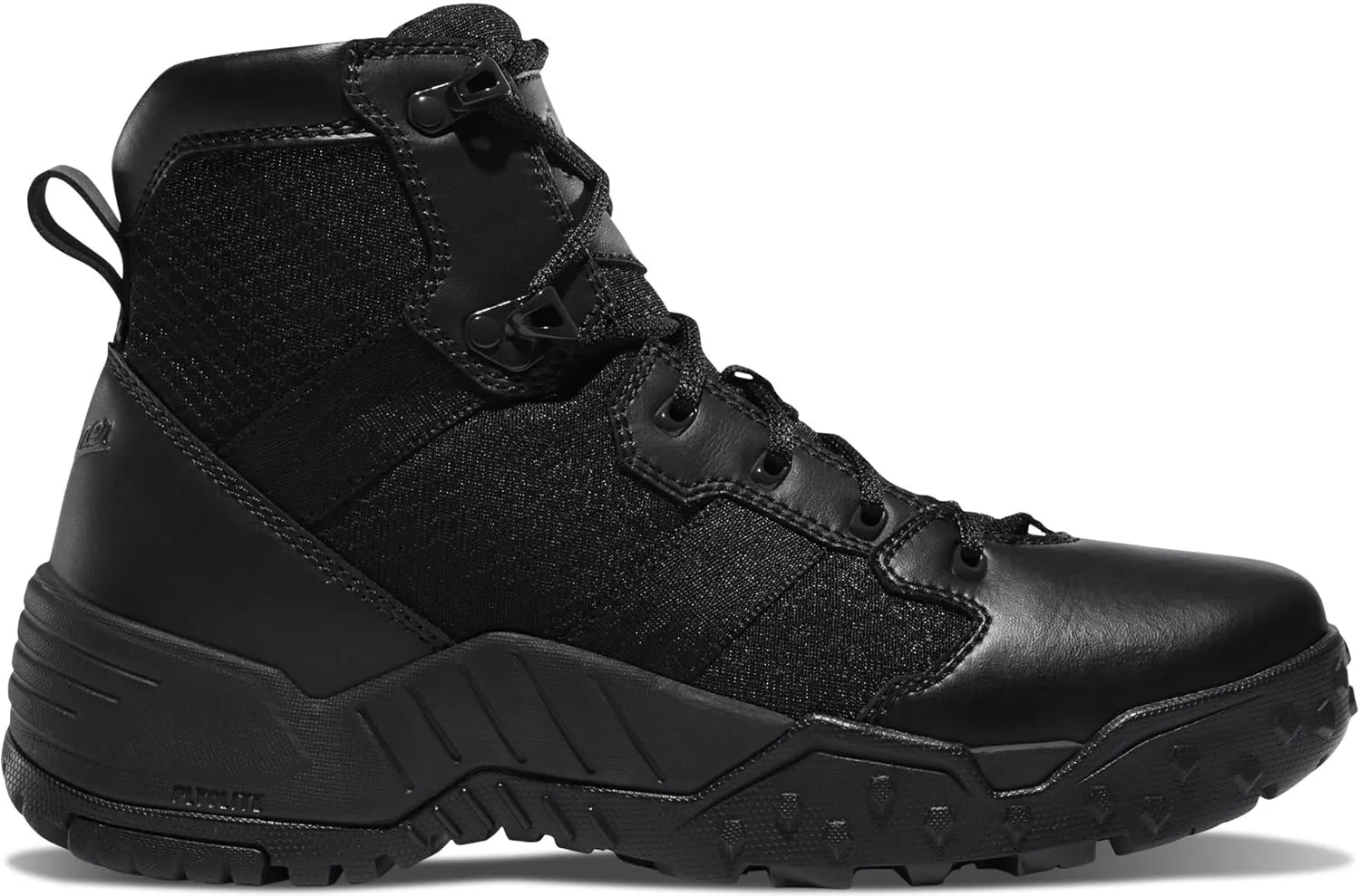 Danner Scorch 6” Side-Zip Tactical Boots for Men - Breathable, Lightweight Leather and Textile with Shock-Absorbing Midsole, and Traction Outsole