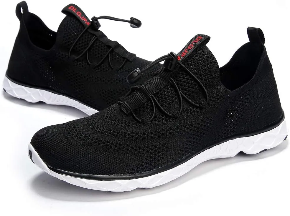 DLGJPA Men's Lightweight Quick Drying Aqua Water Shoes Athletic Sport Walking Shoes