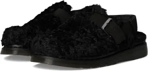 Dr. Martens Men's Jorge Ii Faux Fur Lined Deluxe Borg Slingback Mules