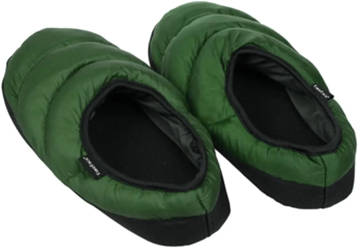 FakeFace Mens Womens Soft Warm Cozy Quilted Down Slippers Mules Comfort Antiskid Slip-On Winter Ankle Boots Footwear Lightweight Waterproof House Home Indoor Shoes