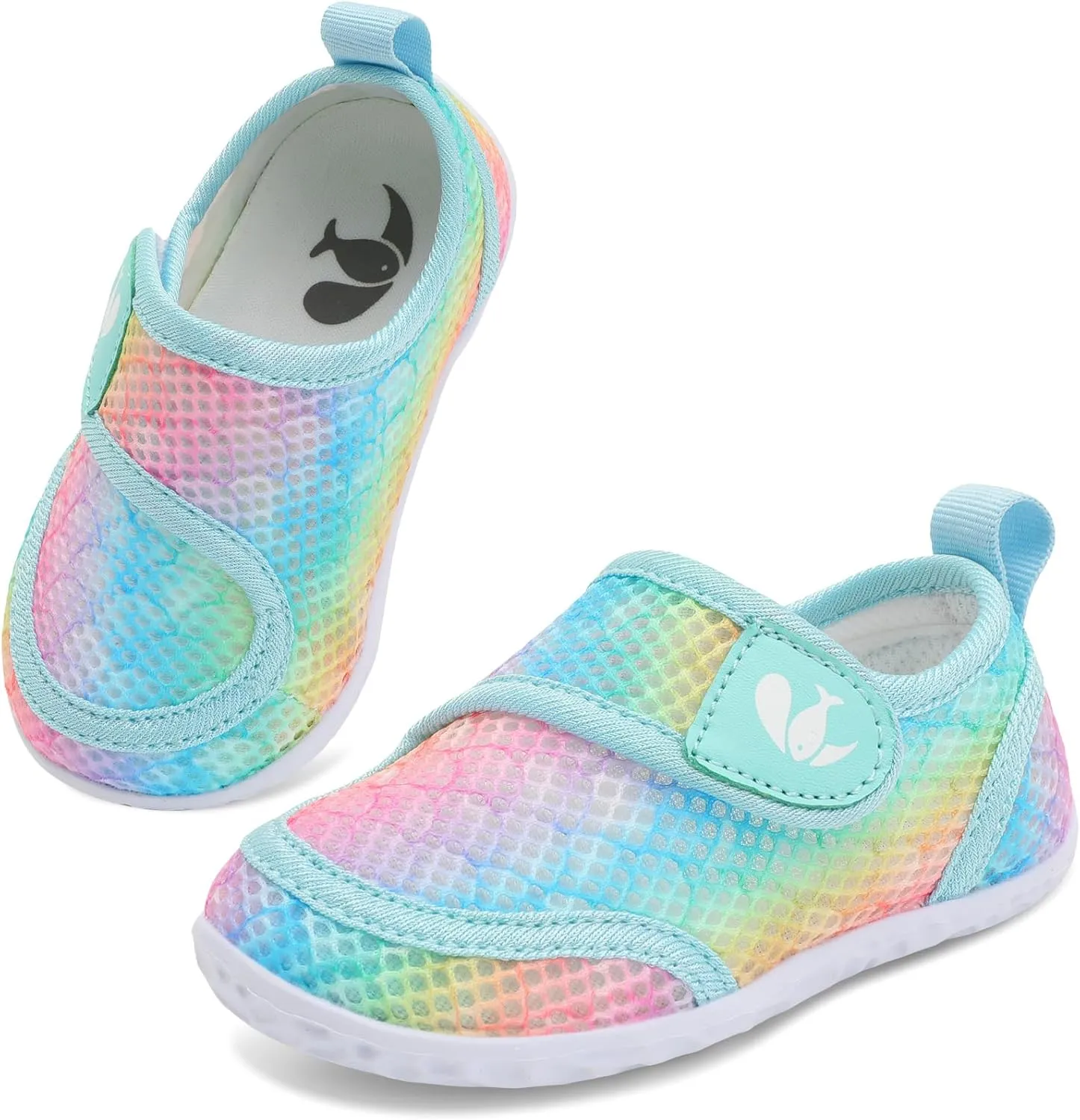 FEETCITY Toddler Water Shoes Boys Girls Swim Shoes Quick Dry Kids Aqua Socks Barefoot for Beach Swimming Pool
