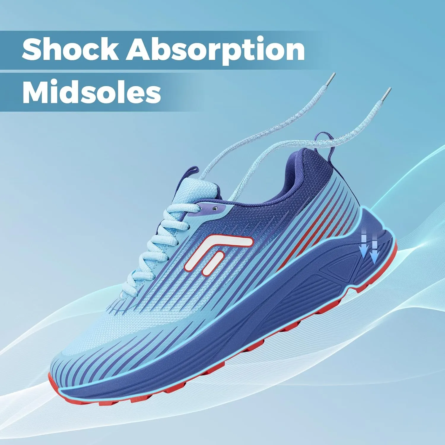 FitVille Extra Wide Walking Shoes for Men Orthopedic Trail Running Shoes Sneakers for Plantar Fasciitis Foot Pain Relief