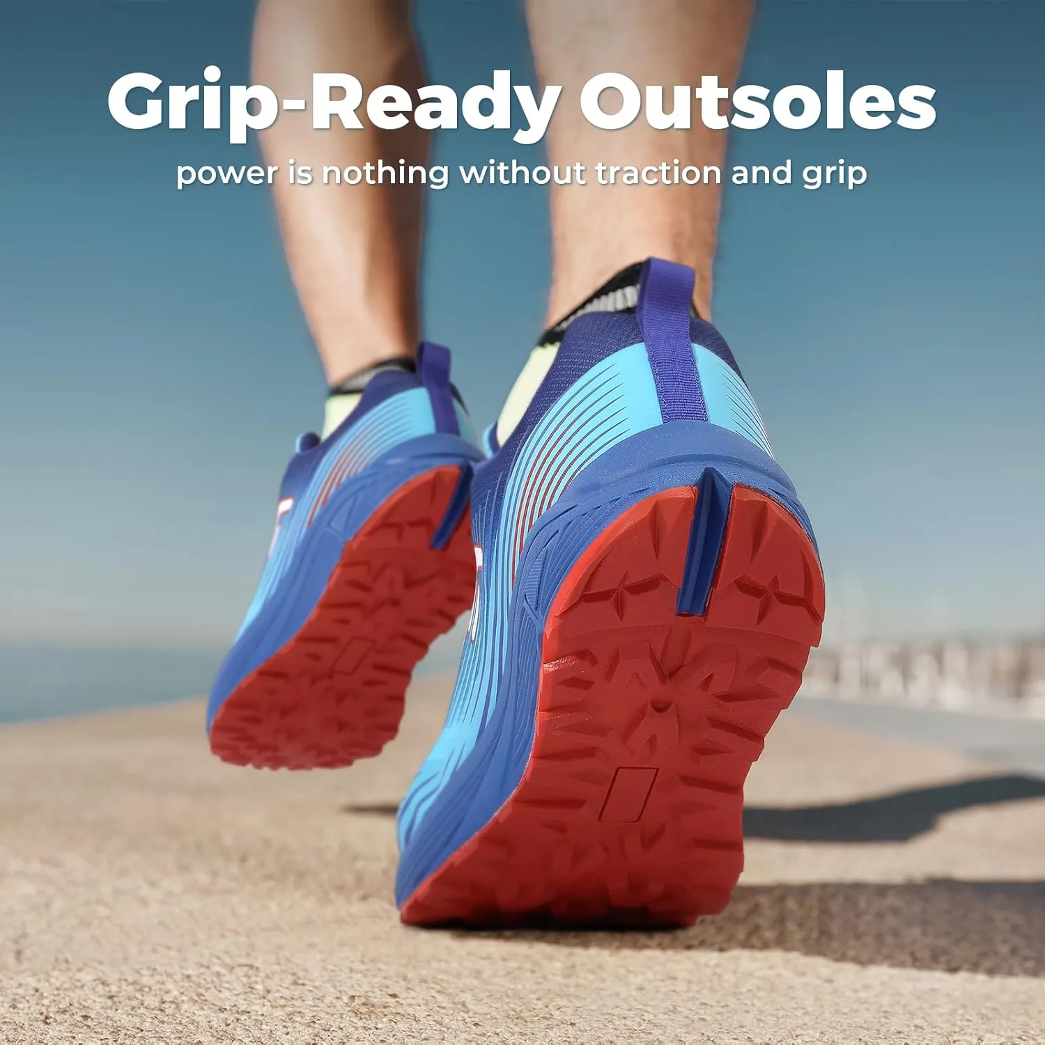 FitVille Extra Wide Walking Shoes for Men Orthopedic Trail Running Shoes Sneakers for Plantar Fasciitis Foot Pain Relief