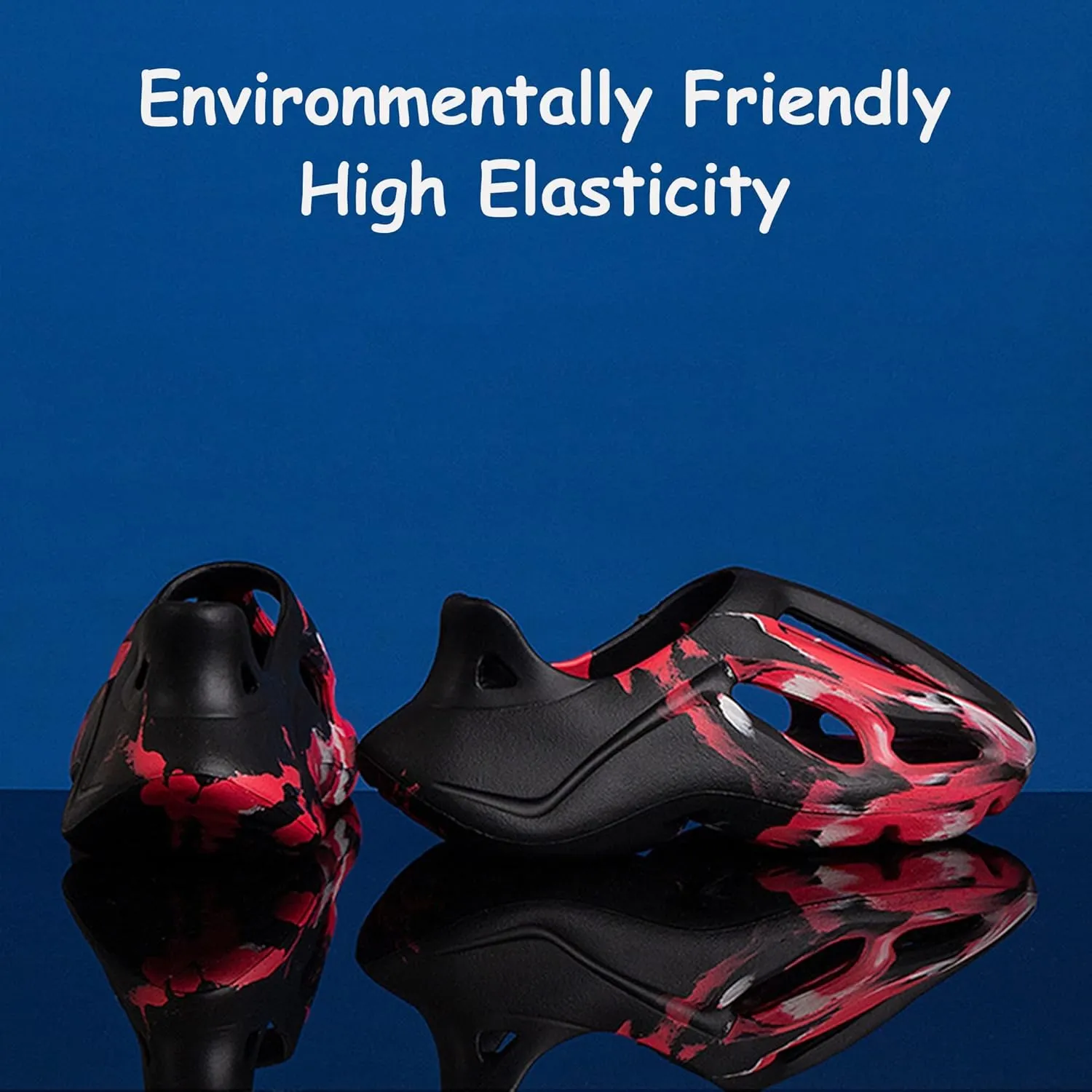Foam Runner Shoes, Man Womens Foam Runner Sneakers Pillow Cloud Shoes Slides, Non-Slip Quick-Drying Breathable Super Soft