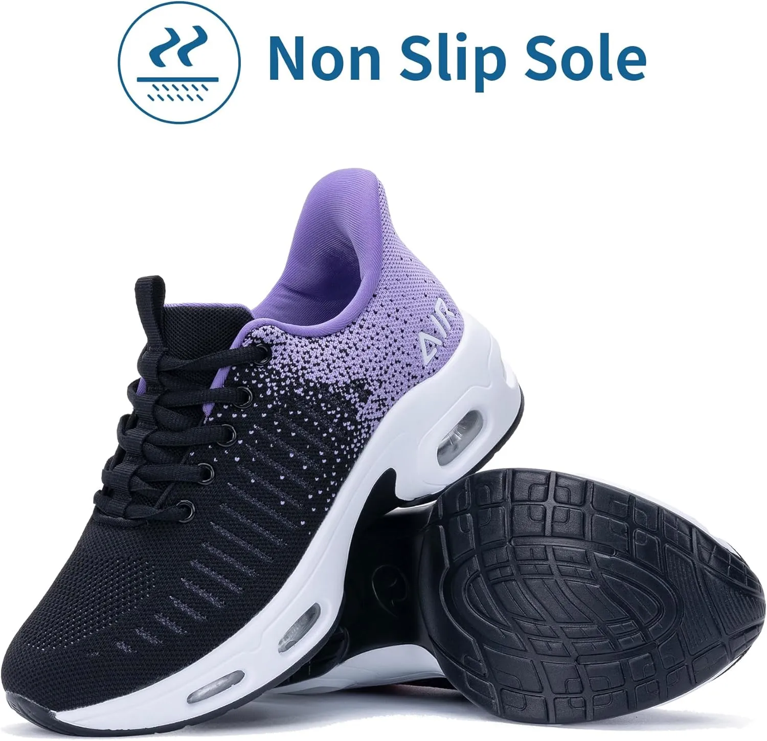 GANNOU Women’s Walking Shoes Air Athletic Tennis Breathable Running Sneakers for Gyms Workouts Jogging