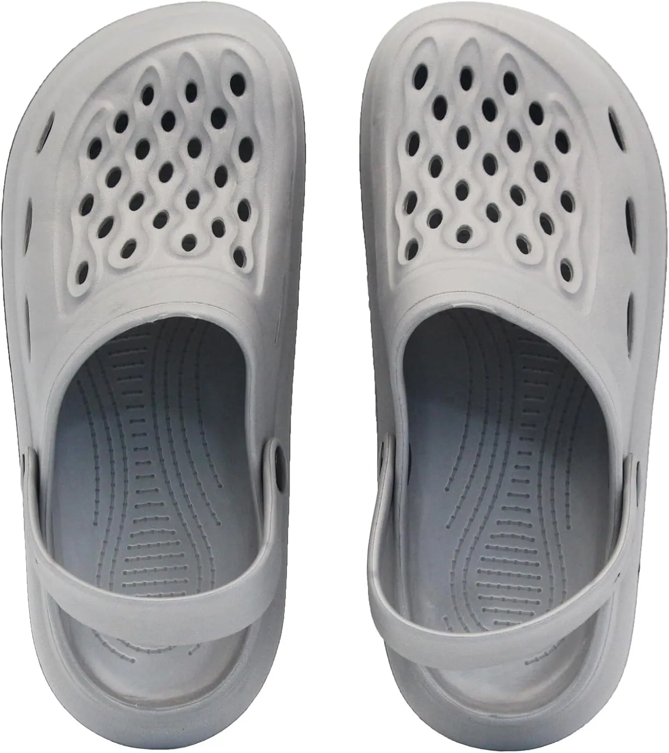 Garden Clogs for Women and Men, Slip On Mules Sandals Classic Slippers Outside Home Casual Wear Non-Slip Air Cushion Thick Bottom Sliders Shoes