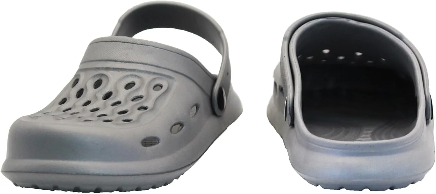 Garden Clogs for Women and Men, Slip On Mules Sandals Classic Slippers Outside Home Casual Wear Non-Slip Air Cushion Thick Bottom Sliders Shoes