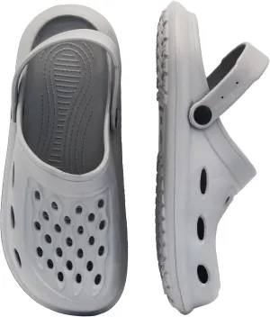 Garden Clogs for Women and Men, Slip On Mules Sandals Classic Slippers Outside Home Casual Wear Non-Slip Air Cushion Thick Bottom Sliders Shoes