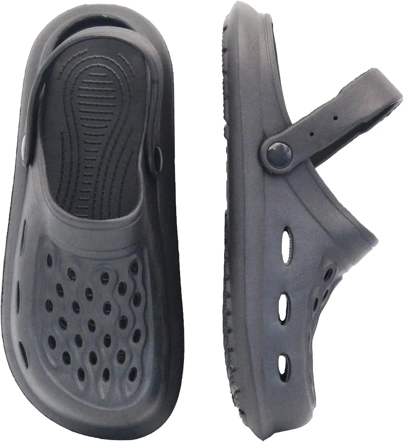 Garden Clogs for Women and Men, Slip On Mules Sandals Classic Slippers Outside Home Casual Wear Non-Slip Air Cushion Thick Bottom Sliders Shoes
