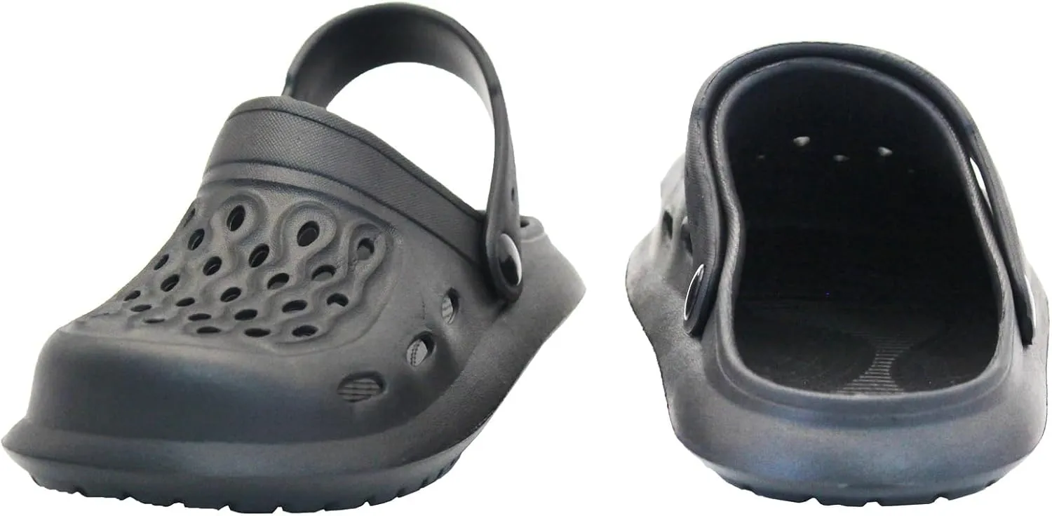 Garden Clogs for Women and Men, Slip On Mules Sandals Classic Slippers Outside Home Casual Wear Non-Slip Air Cushion Thick Bottom Sliders Shoes