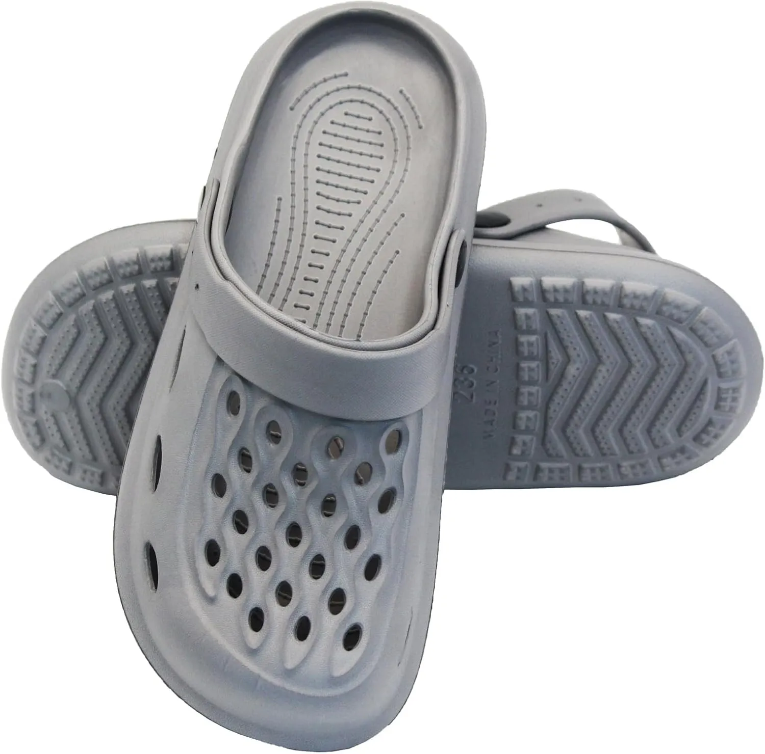 Garden Clogs for Women and Men, Slip On Mules Sandals Classic Slippers Outside Home Casual Wear Non-Slip Air Cushion Thick Bottom Sliders Shoes